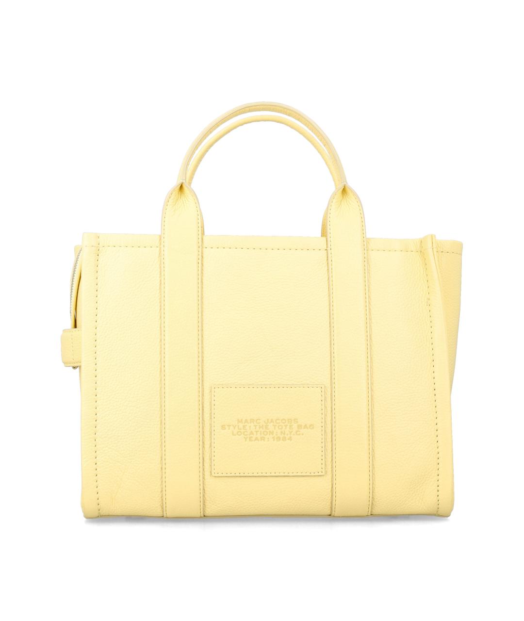MARC JACOBS Желтая кожаная сумка через плечо, фото 3