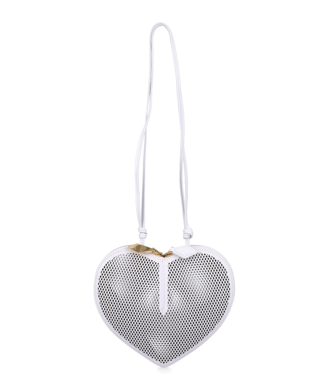 ALAIA Белая кожаная сумка через плечо, фото 1