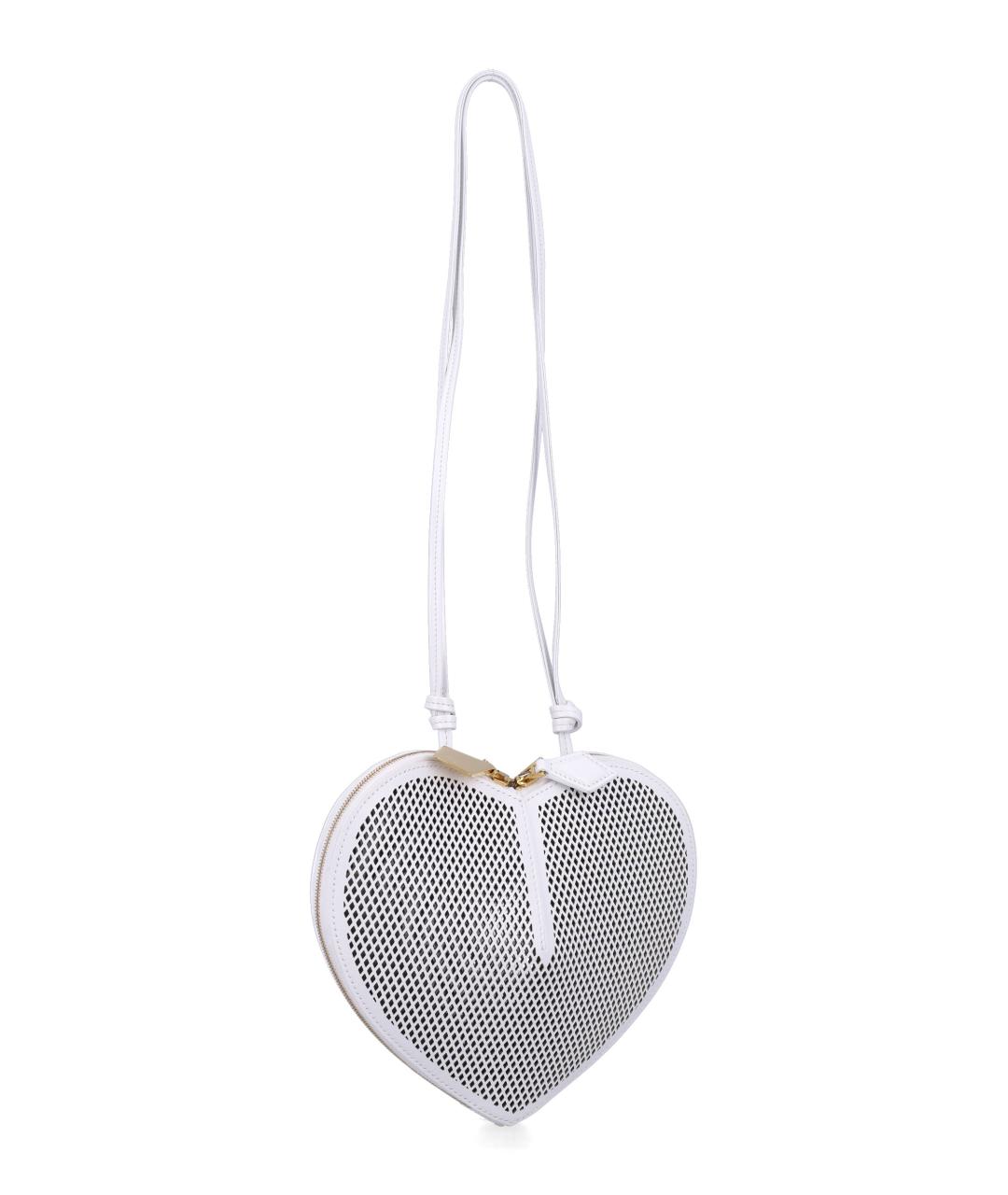 ALAIA Белая кожаная сумка через плечо, фото 2