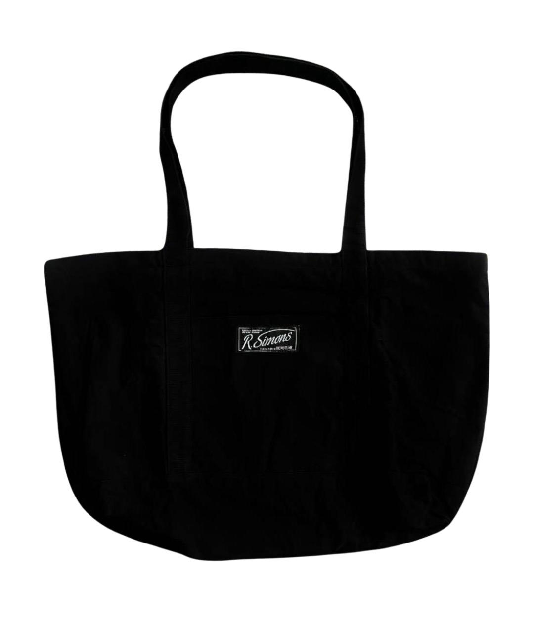 RAF SIMONS Черная сумка тоут, фото 1