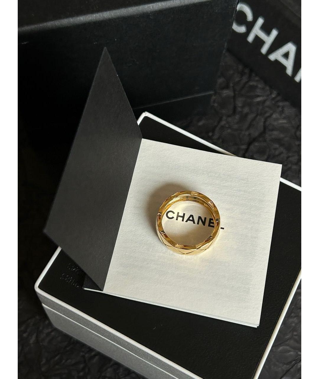 CHANEL Золотое кольцо из желтого золота, фото 4