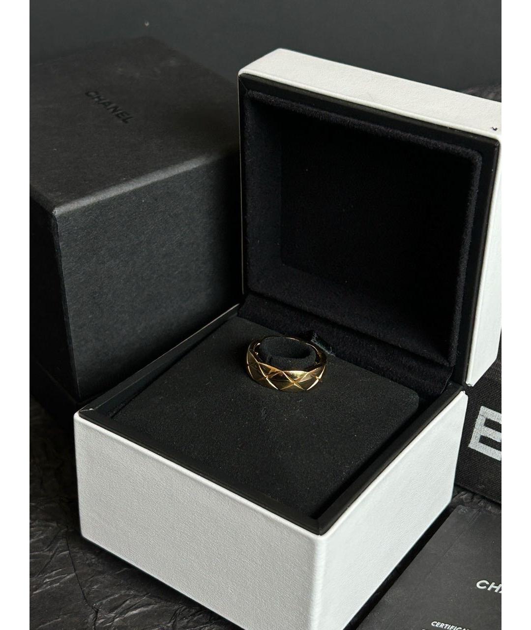 CHANEL Золотое кольцо из желтого золота, фото 2