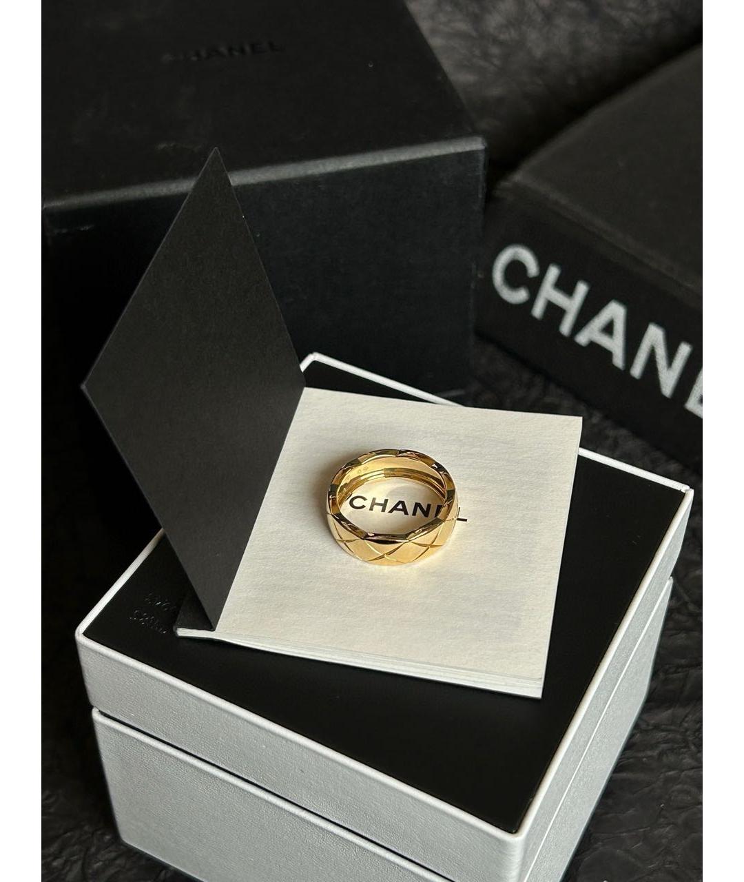 CHANEL Золотое кольцо из желтого золота, фото 3