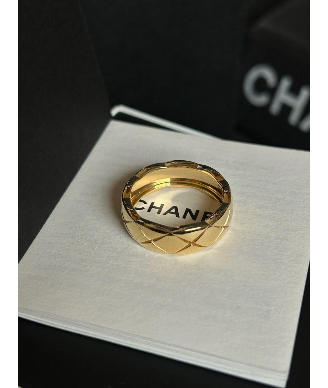 CHANEL Золотое кольцо из желтого золота, фото 7
