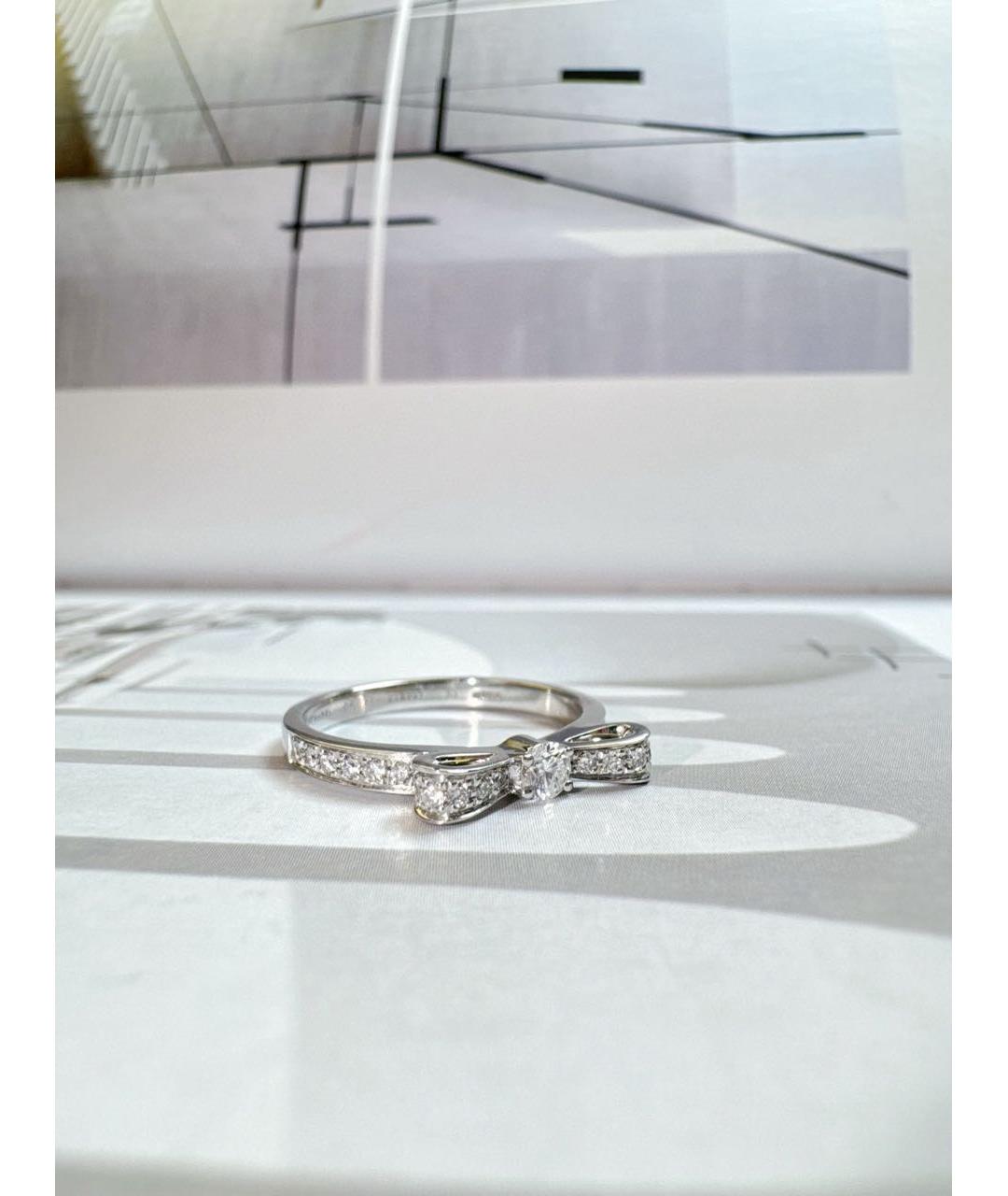 CHANEL Серебряное кольцо из белого золота, фото 3