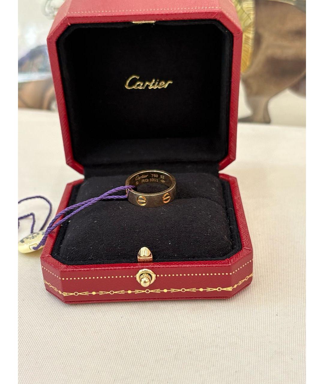 CARTIER Золотое кольцо из розового золота, фото 3