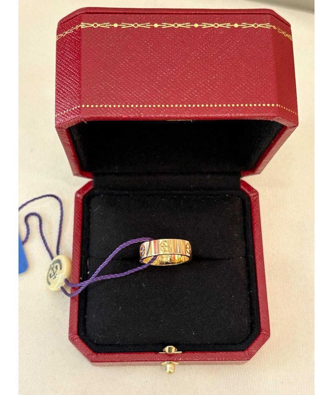 CARTIER Золотое кольцо из розового золота, фото 4