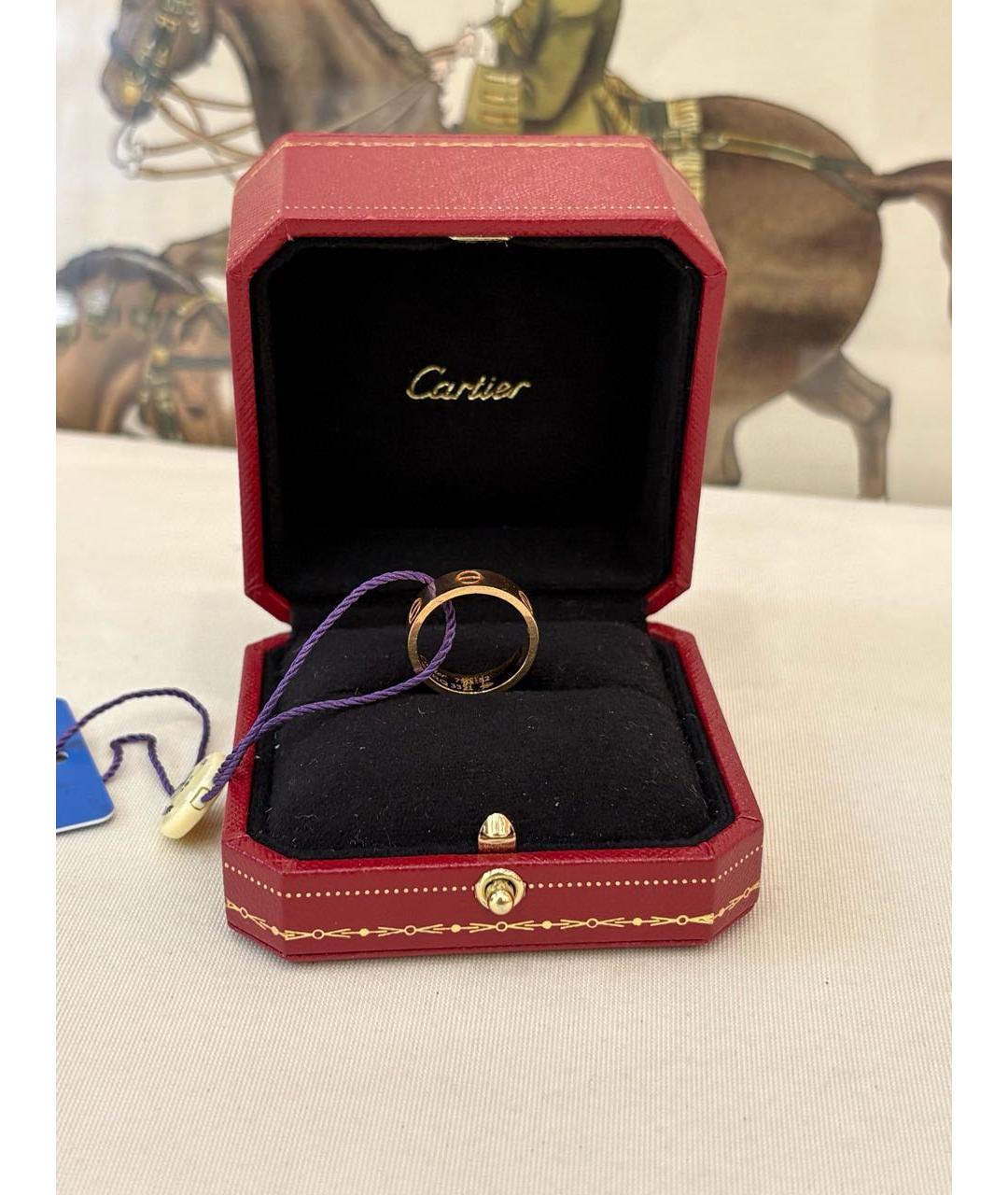 CARTIER Золотое кольцо из розового золота, фото 2