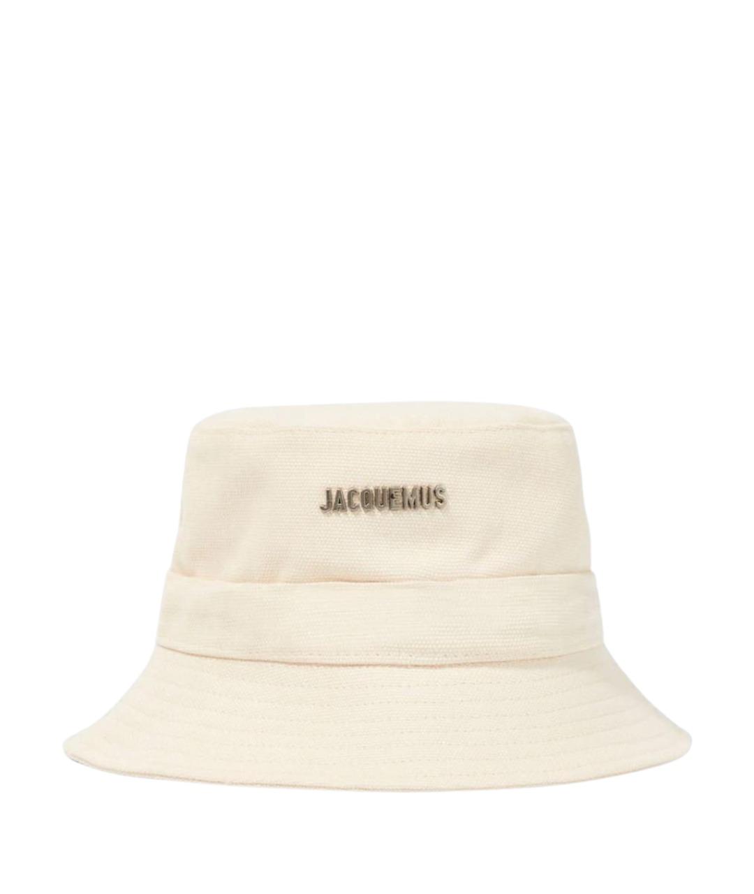 JACQUEMUS Бежевая панама, фото 1