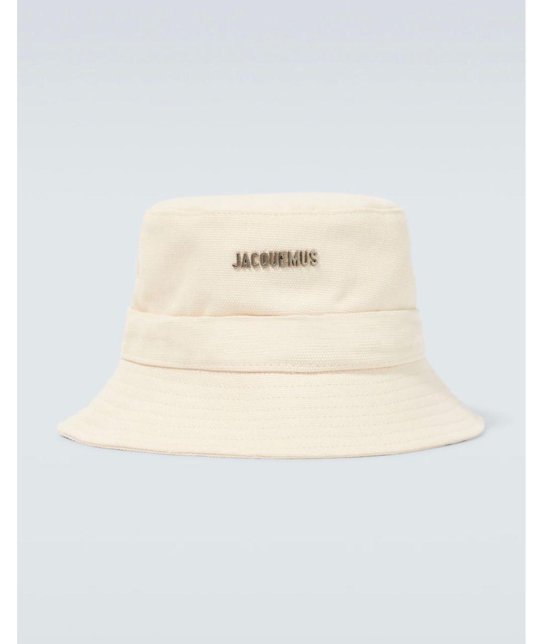 JACQUEMUS Бежевая панама, фото 3