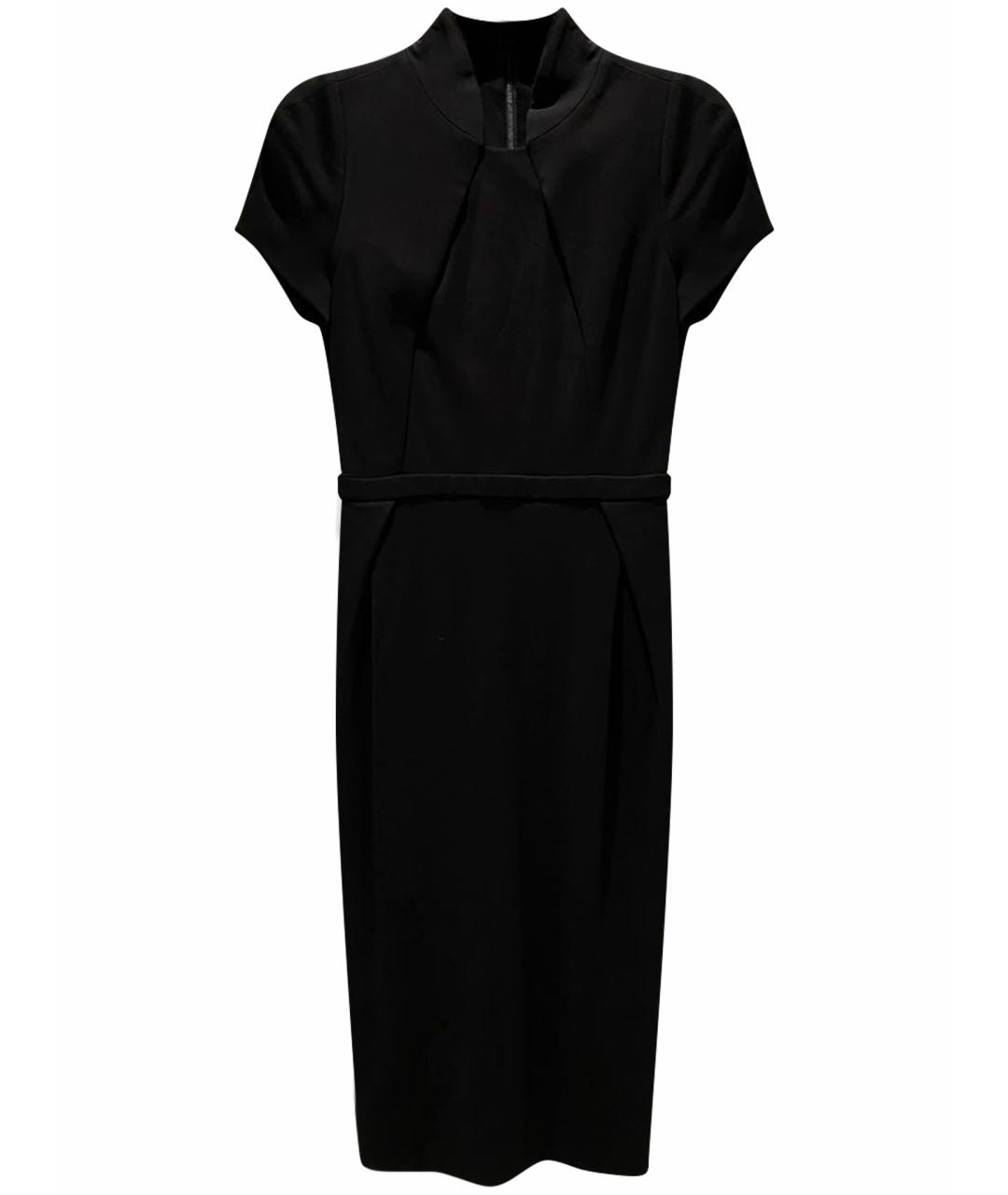 GUCCI Черное вискозное повседневное платье, фото 1