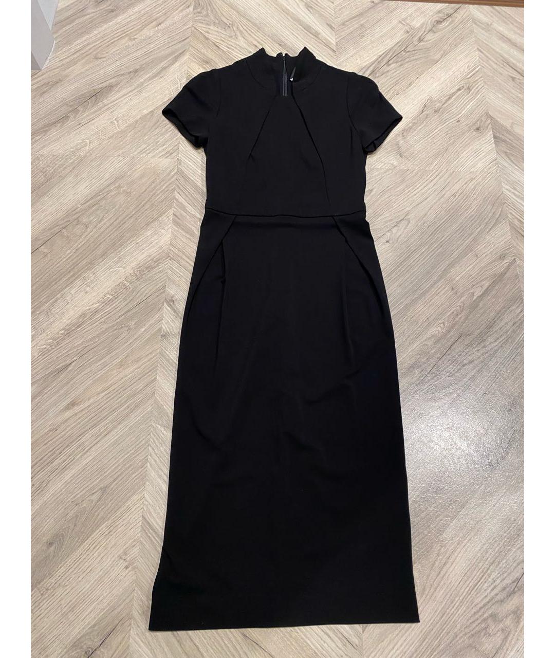 GUCCI Черное вискозное повседневное платье, фото 5