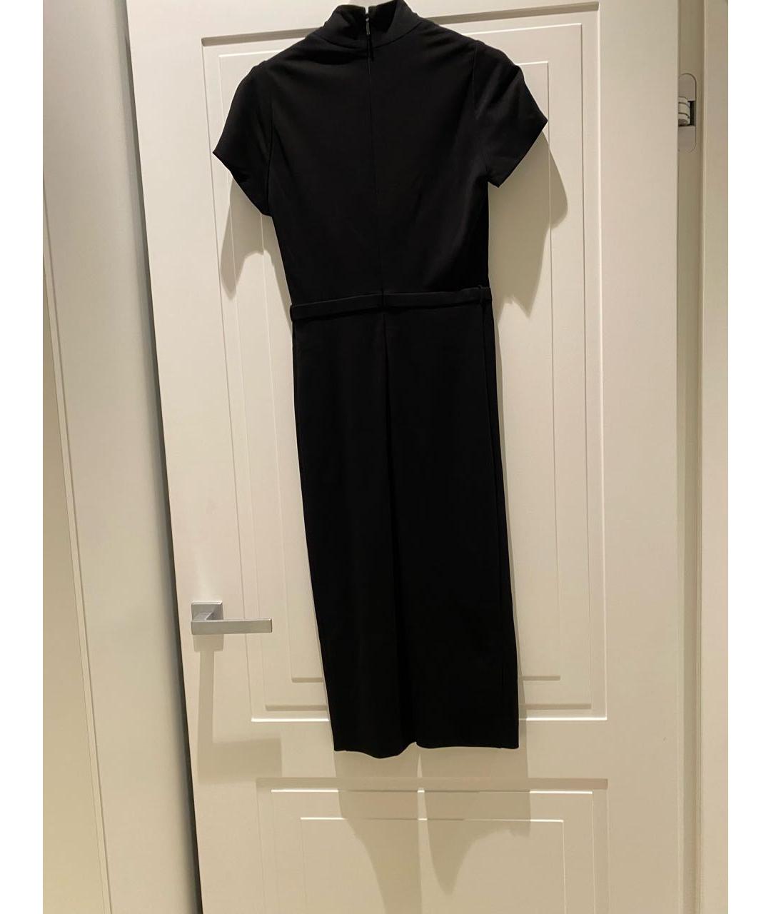 GUCCI Черное вискозное повседневное платье, фото 2