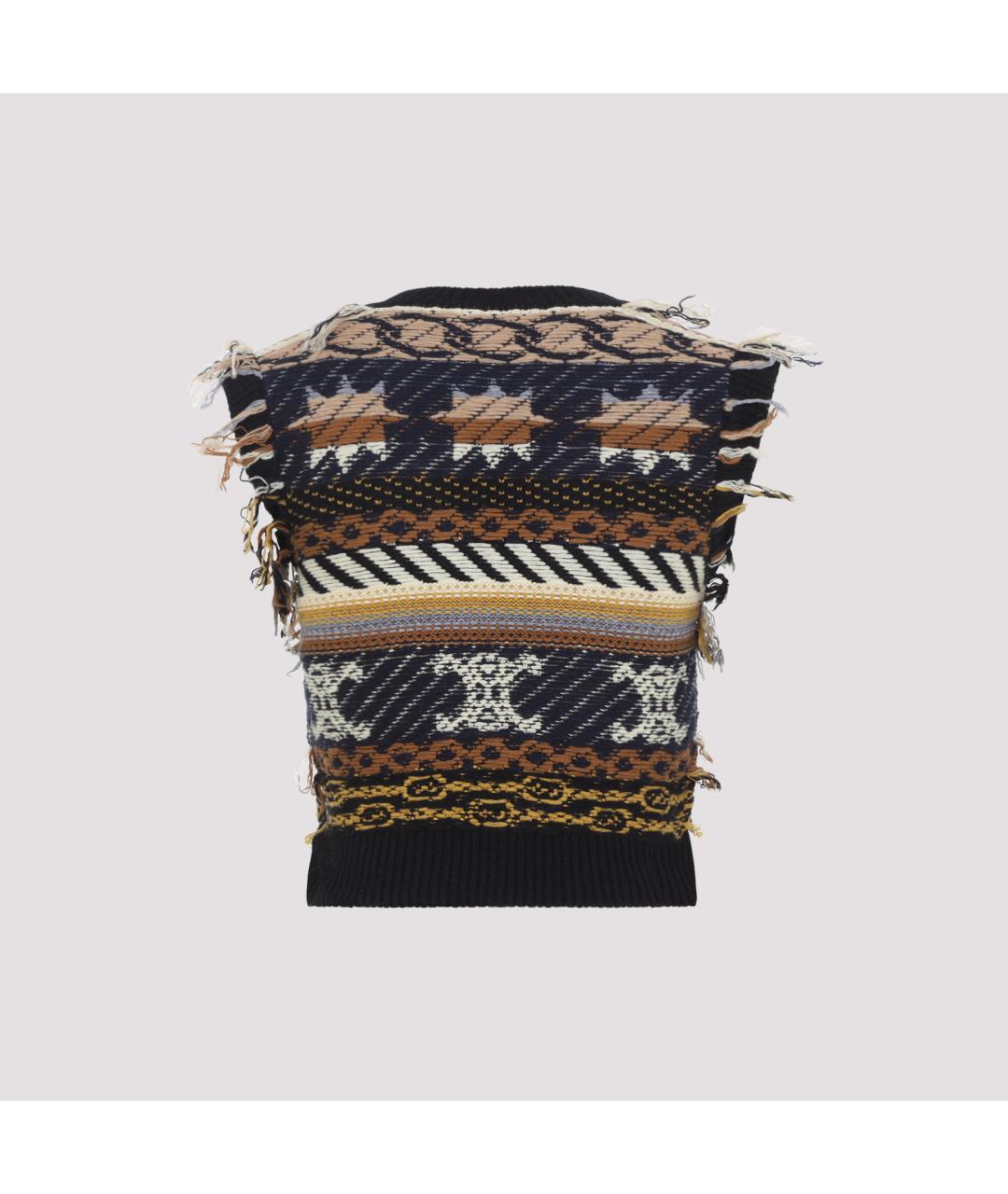 CELINE Мульти кашемировая майка, фото 2