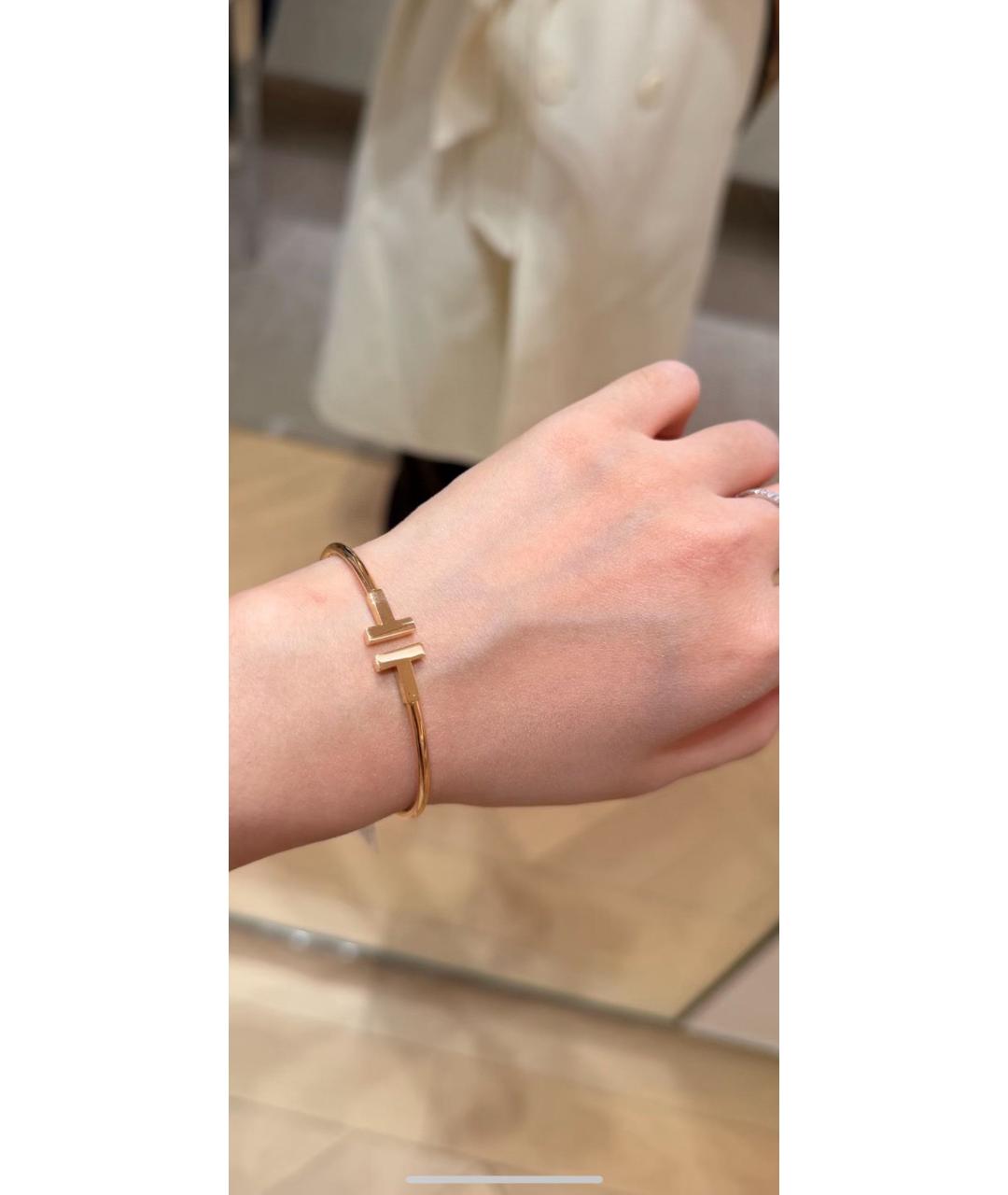 TIFFANY&CO Золотой браслет из розового золота, фото 3