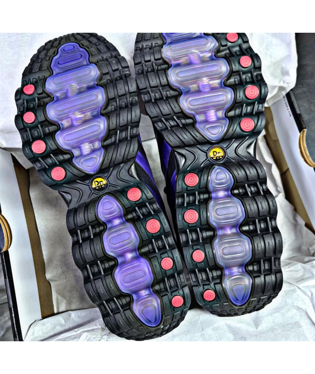 NIKE Фиолетовые низкие кроссовки / кеды, фото 6