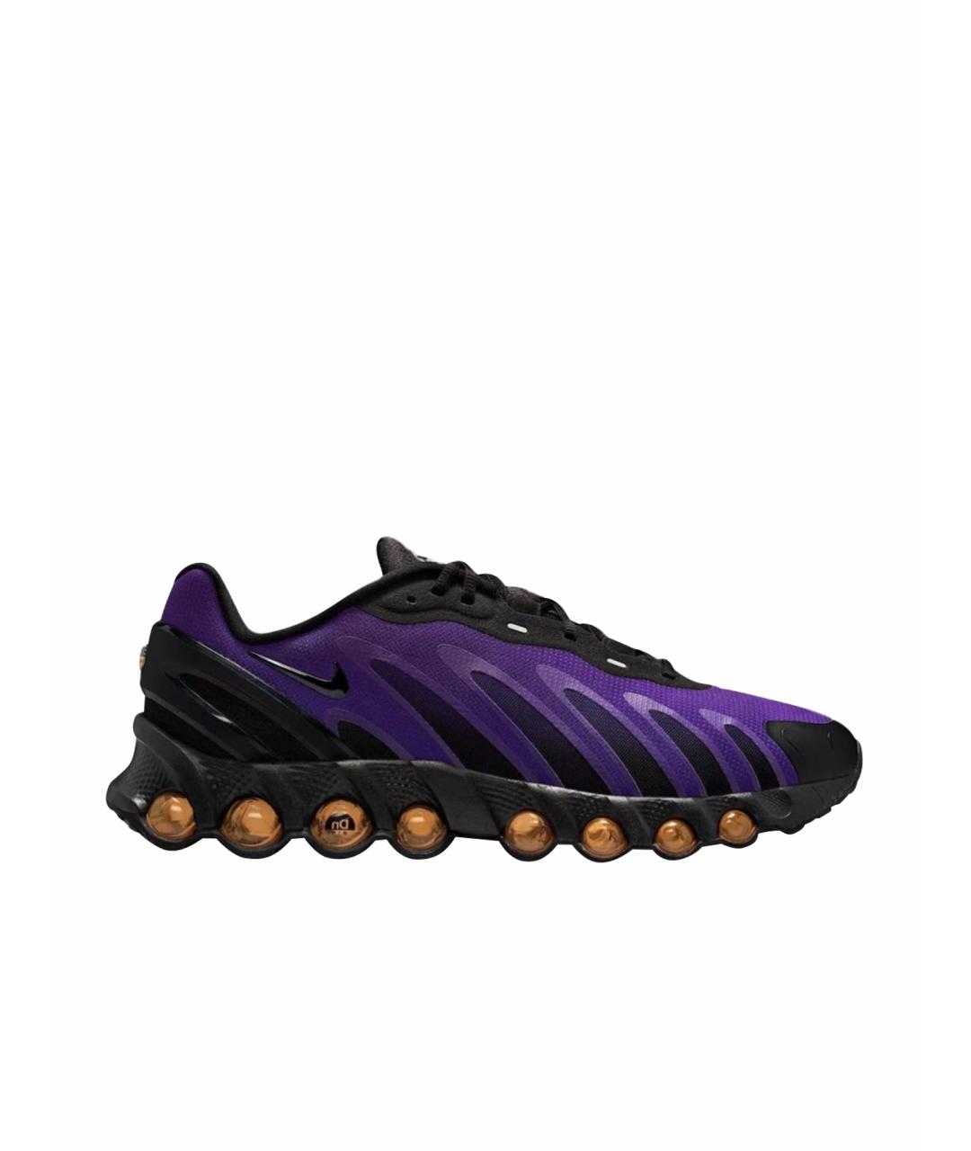 NIKE Фиолетовые низкие кроссовки / кеды, фото 1