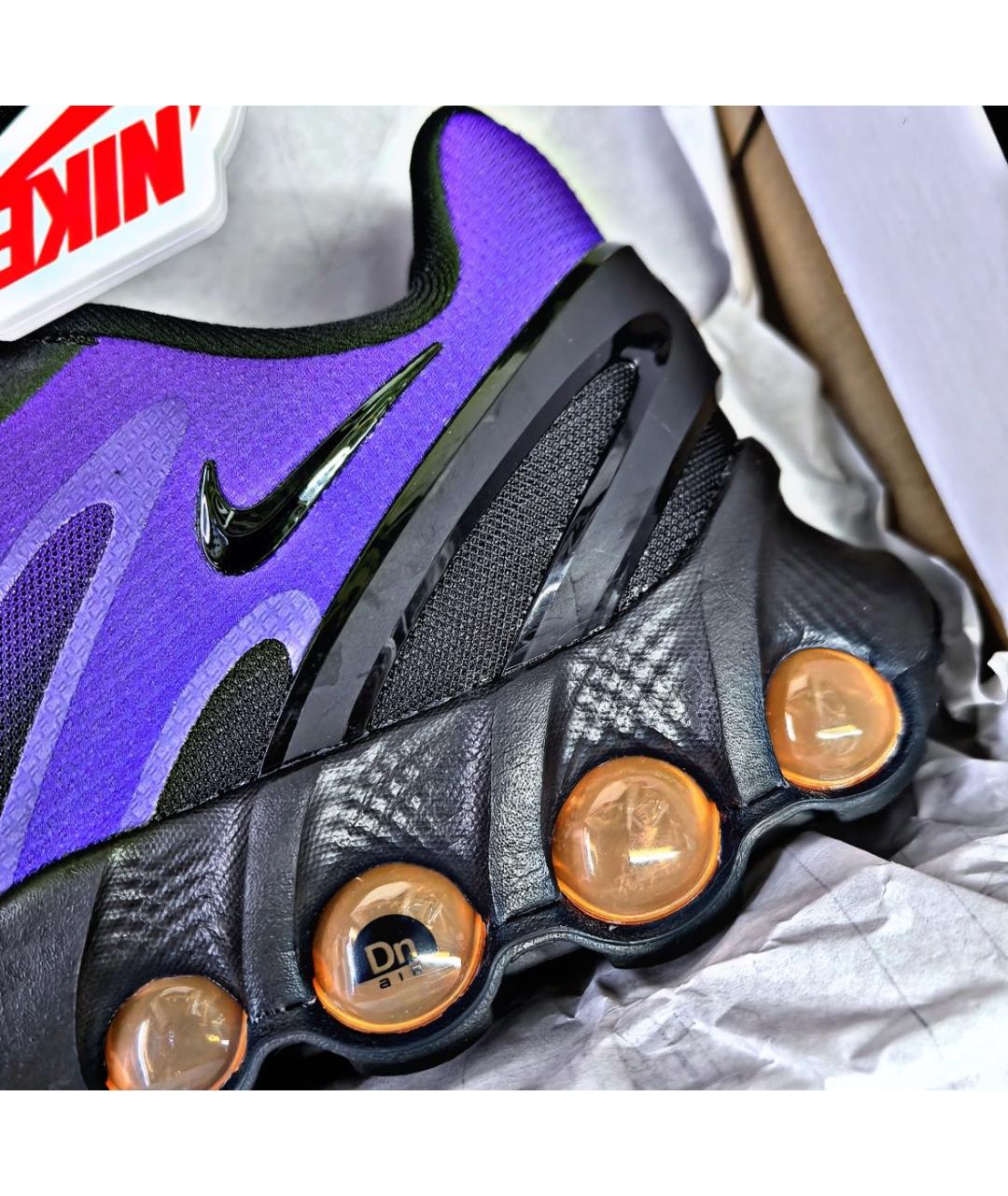 NIKE Фиолетовые низкие кроссовки / кеды, фото 7