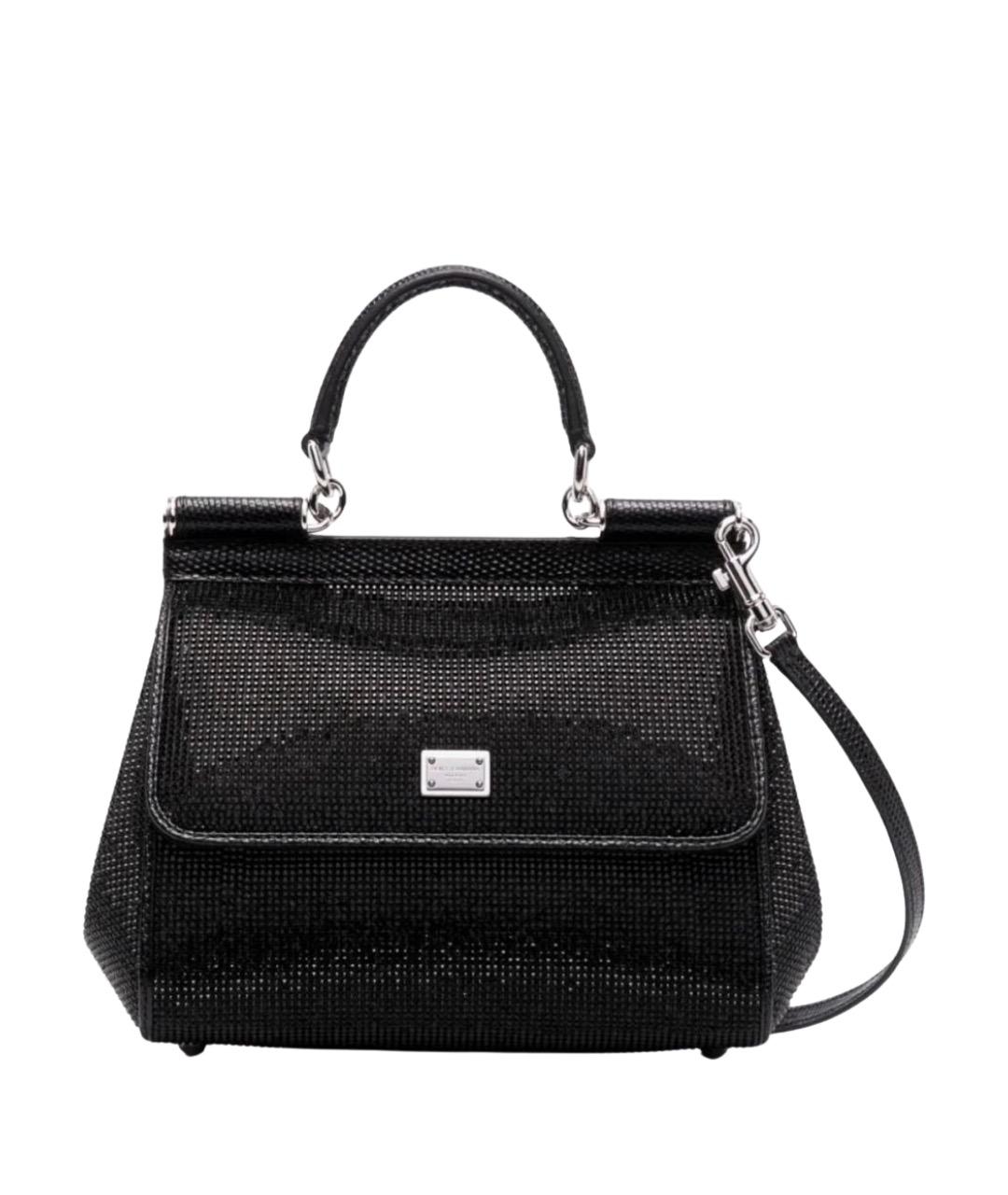 DOLCE&GABBANA Черная сумка через плечо, фото 1