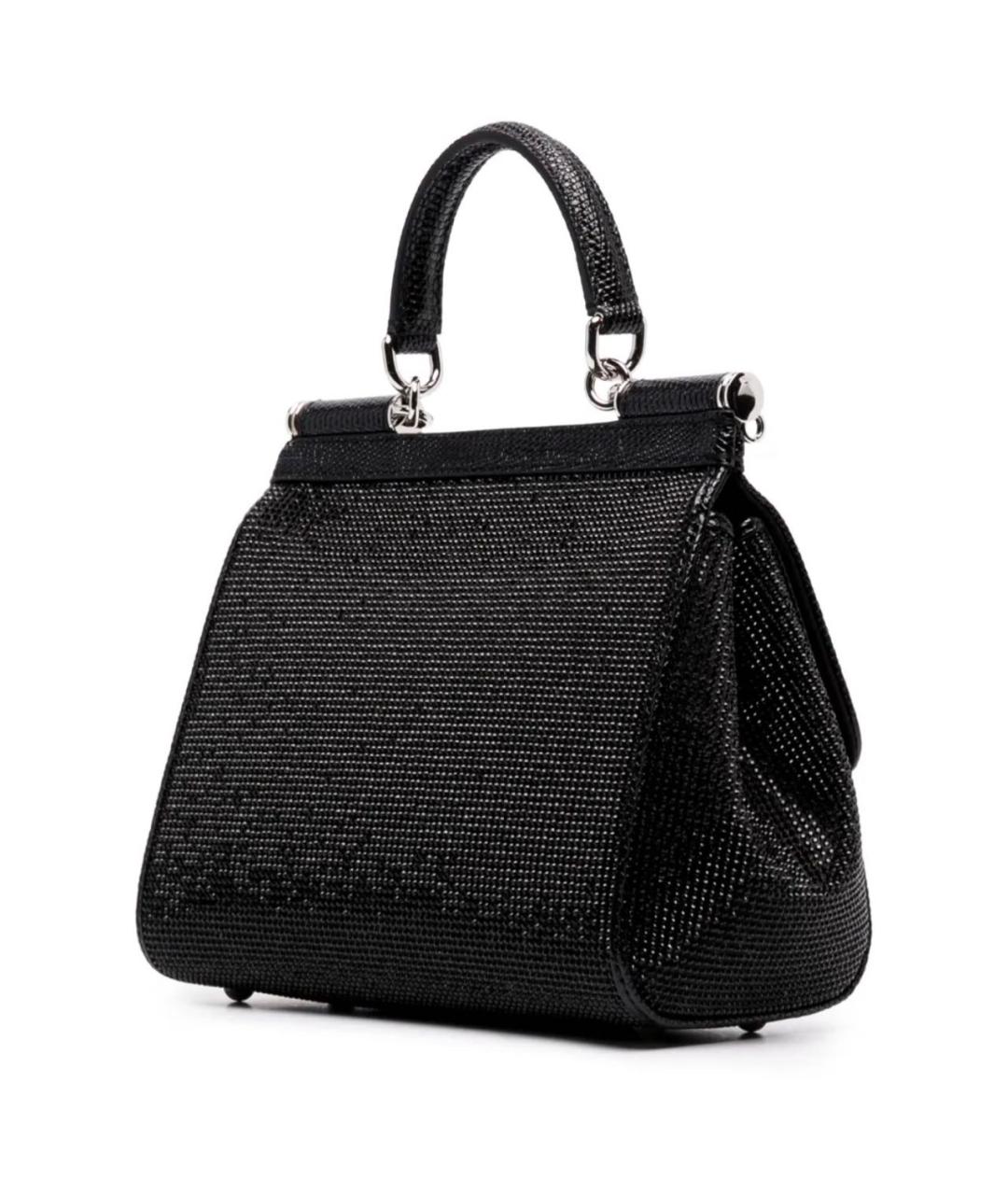 DOLCE&GABBANA Черная сумка через плечо, фото 3