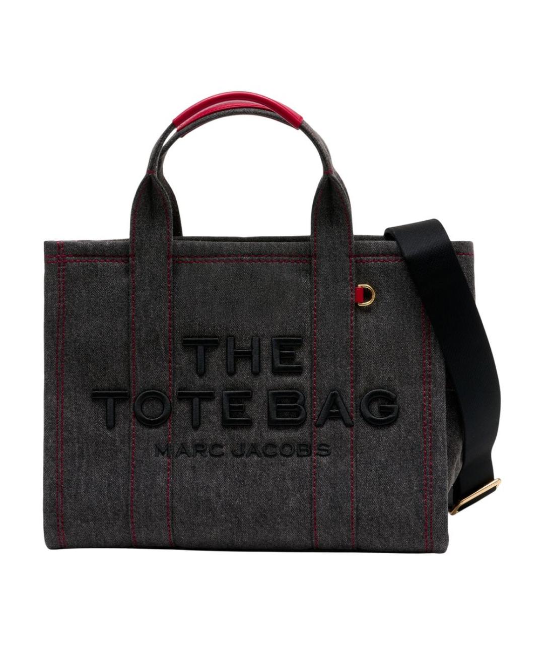 MARC JACOBS Черная хлопковая сумка через плечо, фото 1