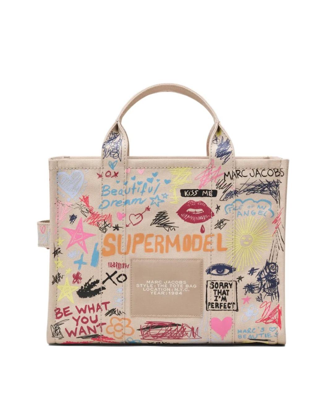 MARC JACOBS Мульти хлопковая сумка тоут, фото 3