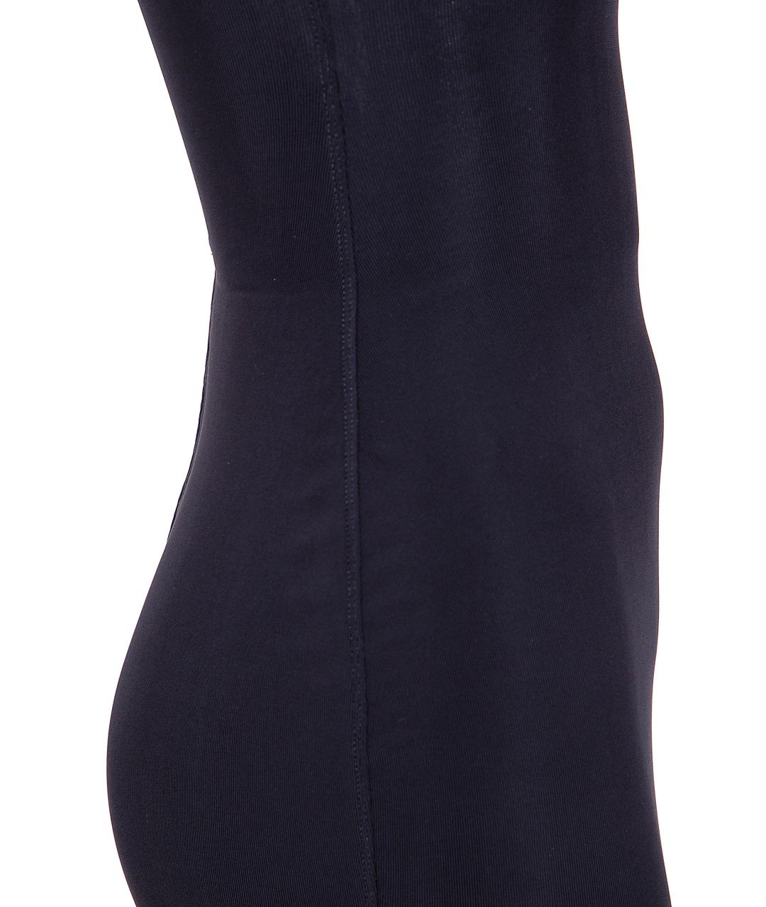 RICK OWENS Черная вискозная юбка макси, фото 3