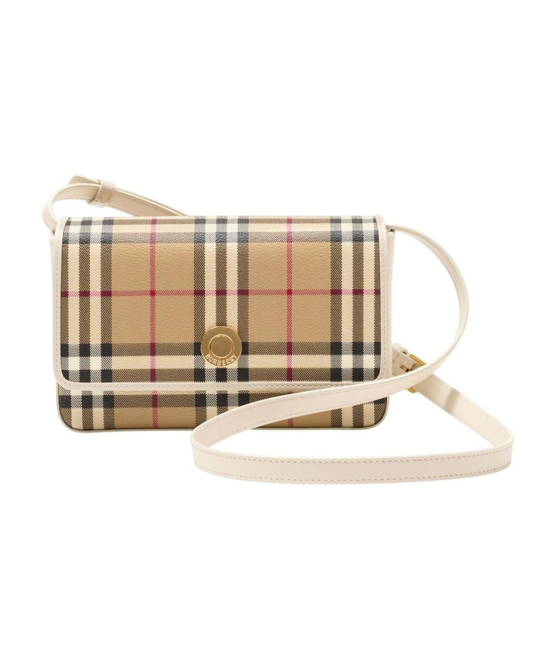 BURBERRY Мульти синтетическая сумка через плечо, фото 2