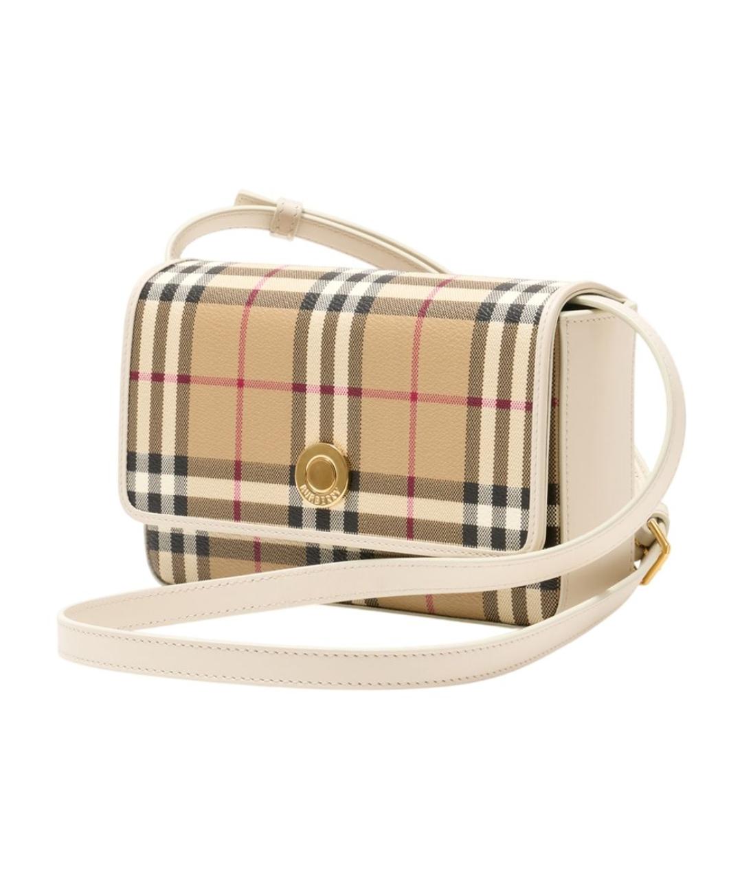 BURBERRY Мульти синтетическая сумка через плечо, фото 3