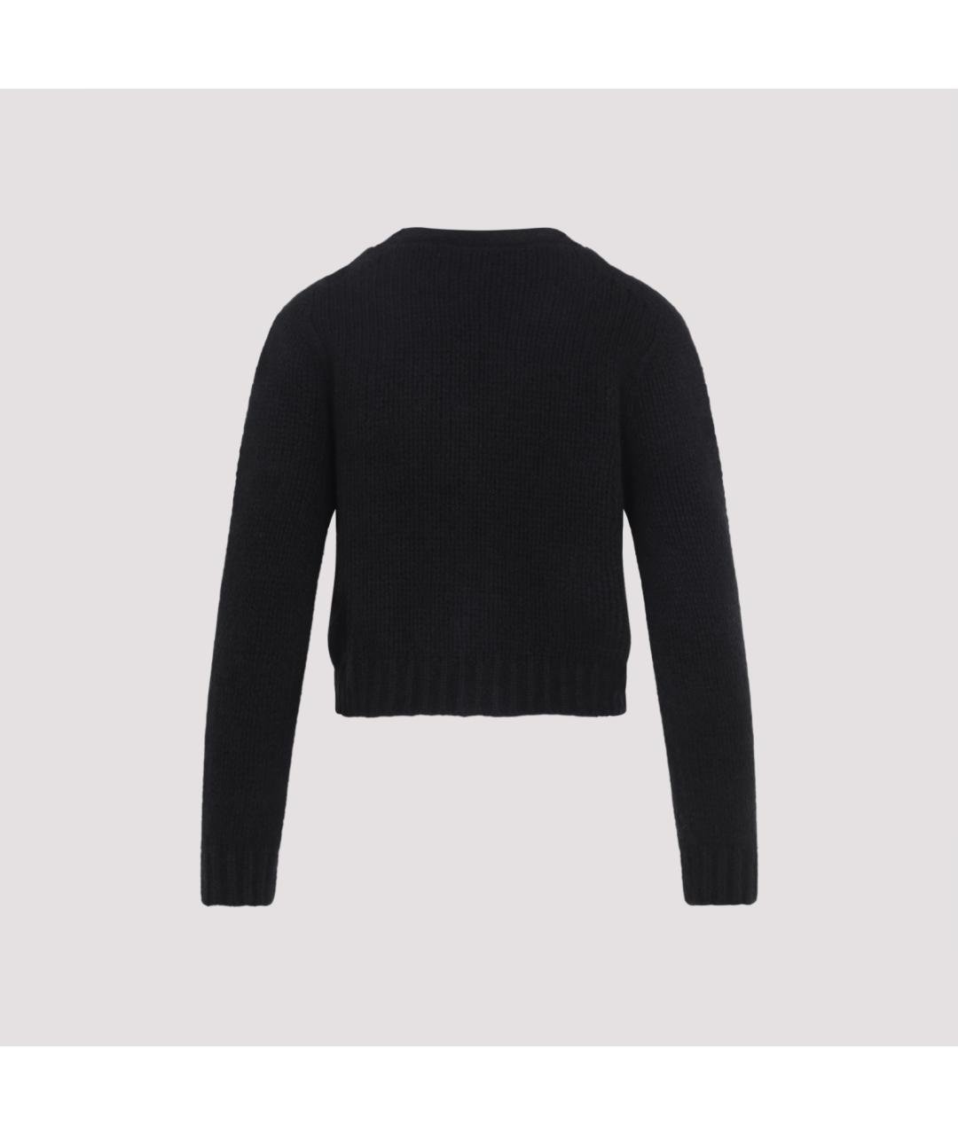 CELINE Черный кашемировый кардиган, фото 3