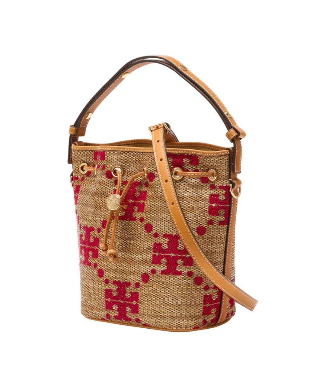 TORY BURCH Бежевая сумка с короткими ручками, фото 2