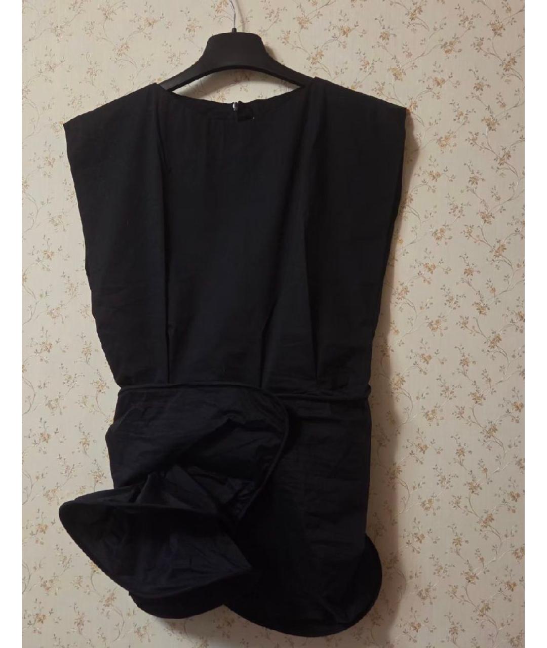 LIVIANA CONTI Черный хлопковый костюм с брюками, фото 6