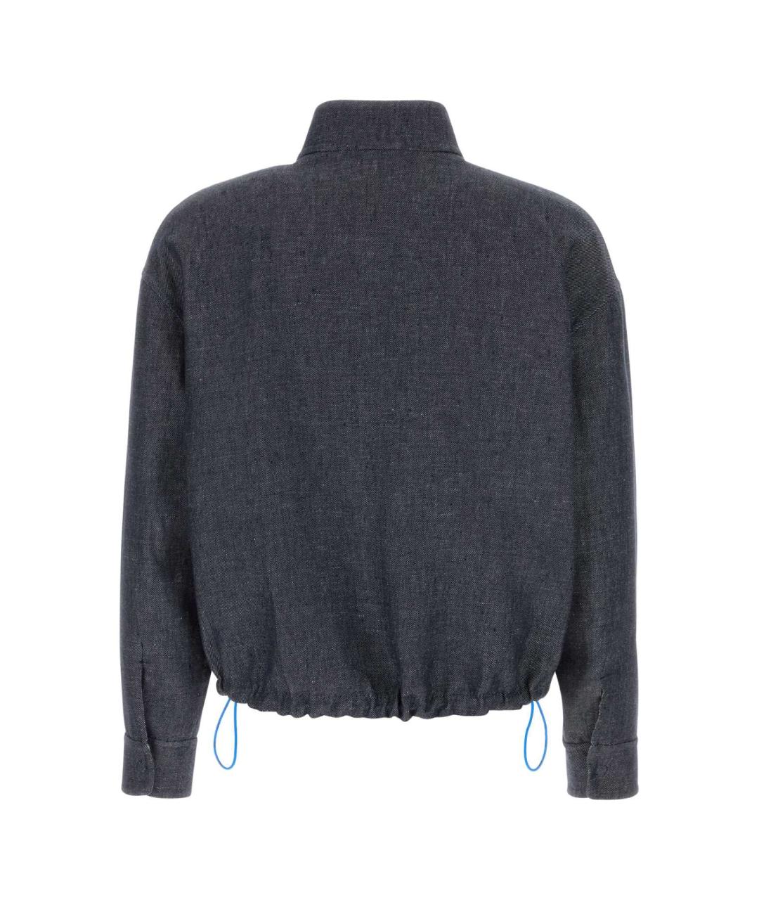 FENDI Синяя хлопковая куртка, фото 2