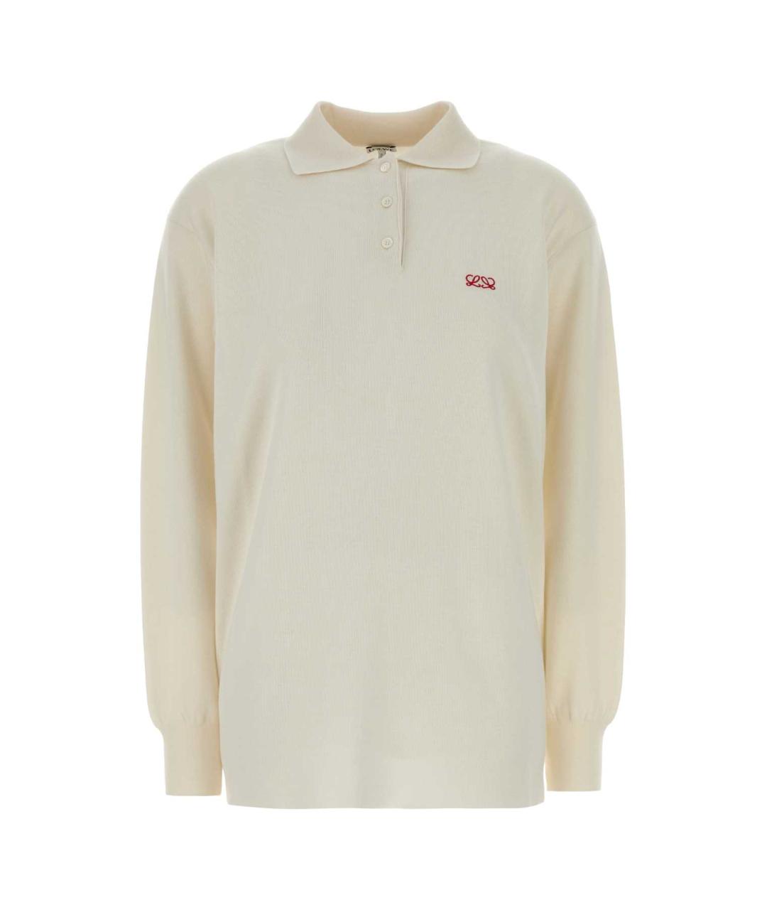 LOEWE Бежевый кашемировый джемпер / свитер, фото 1