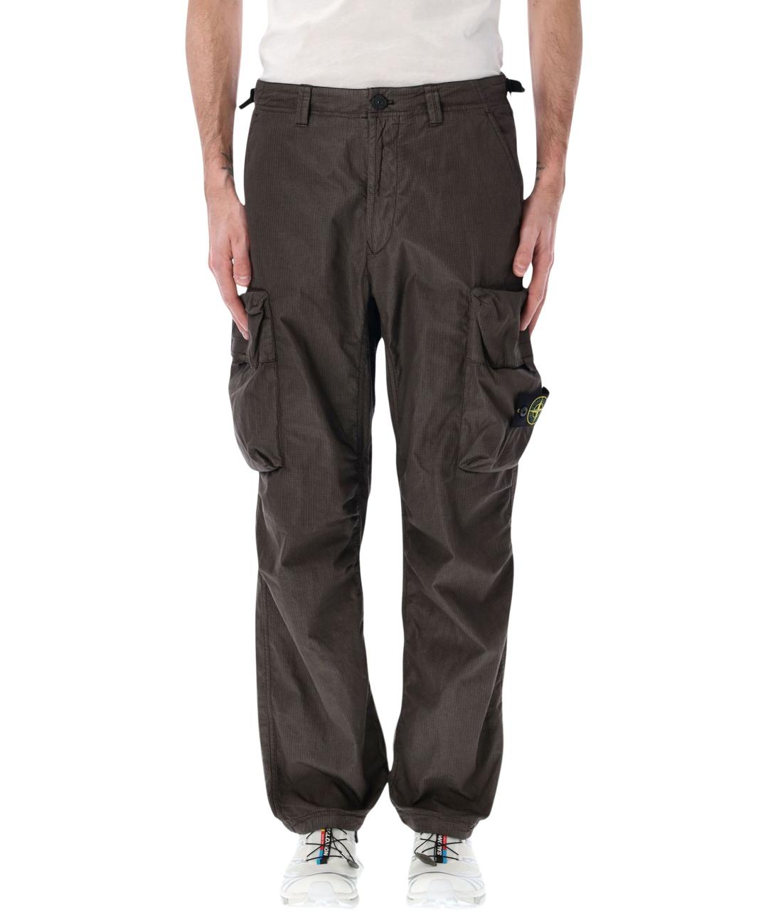 STONE ISLAND Хлопковые повседневные брюки, фото 1