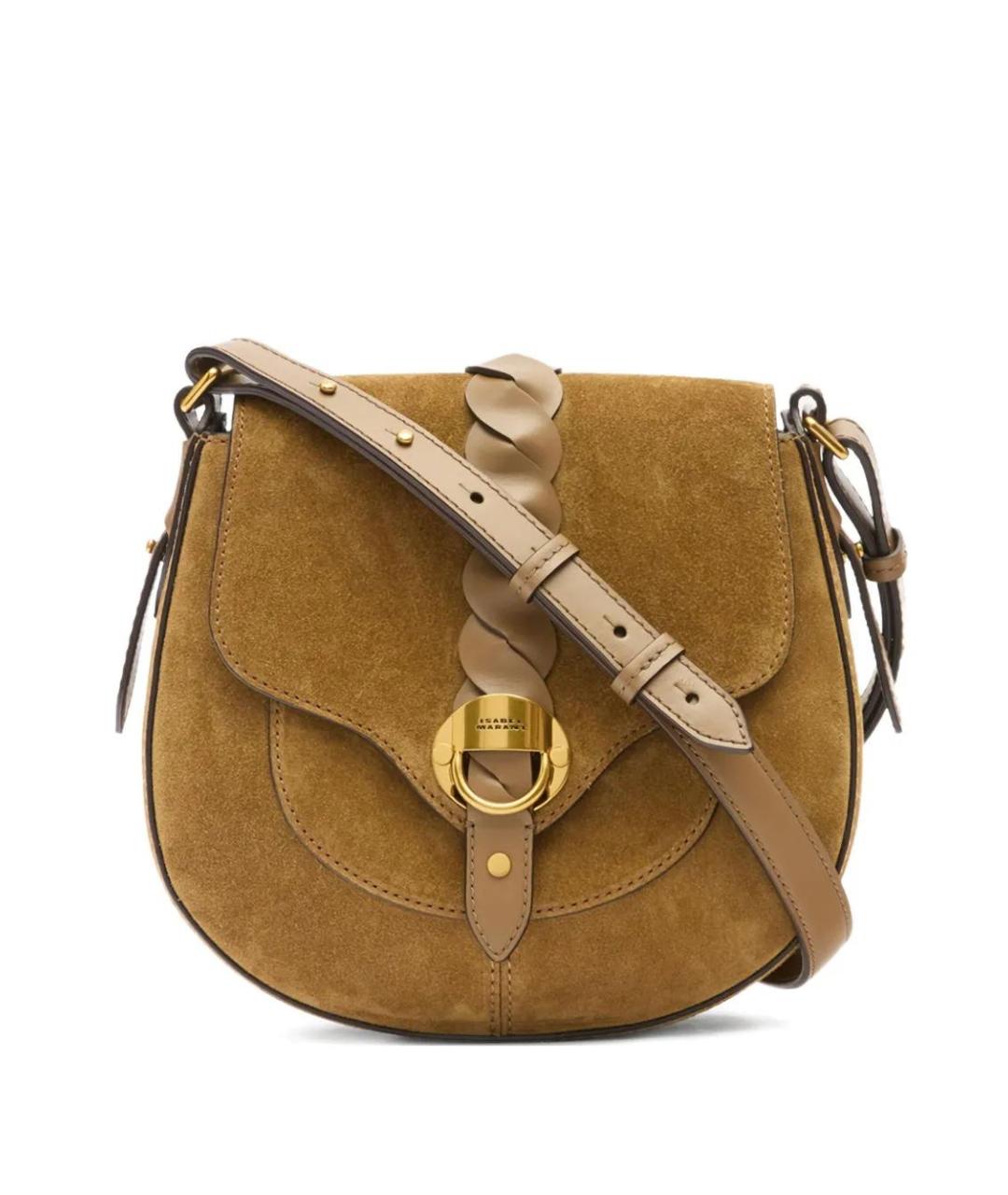 ISABEL MARANT Серая замшевая сумка через плечо, фото 1