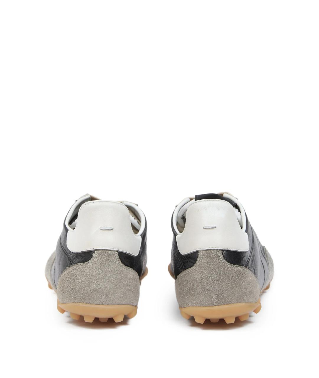 MAISON MARGIELA Мульти кожаные низкие кроссовки / кеды, фото 3