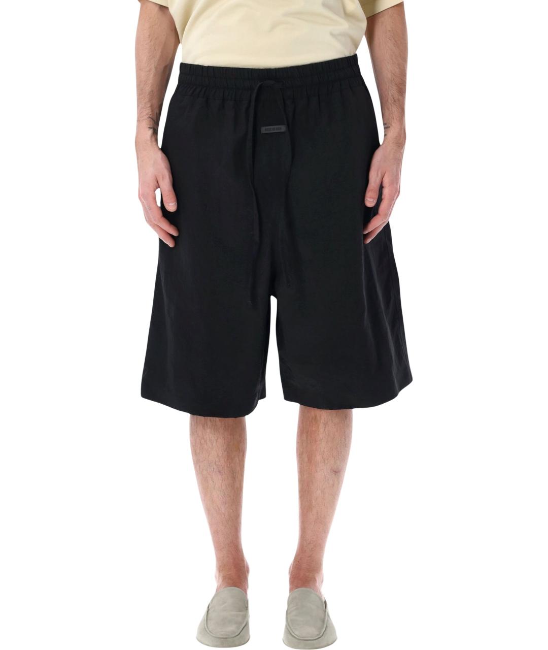 FEAR OF GOD Черные полиамидовые шорты, фото 4