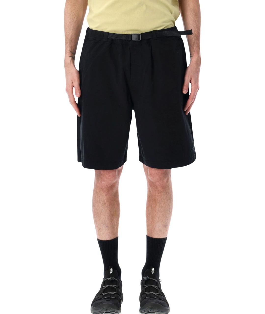 THE NORTH FACE Черные хлопковые шорты, фото 4