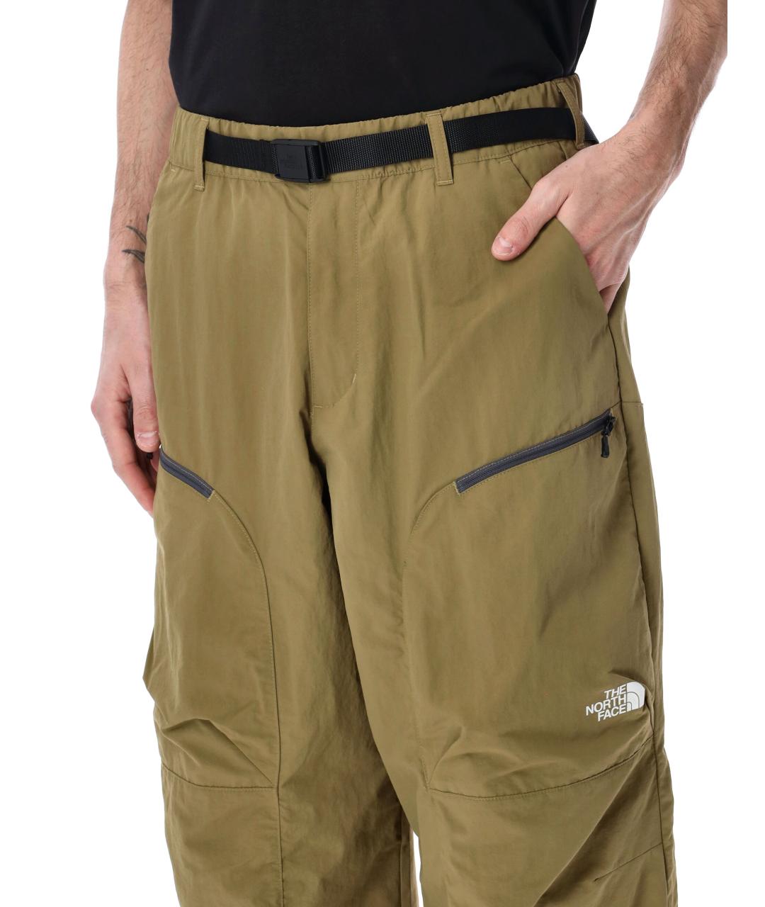 THE NORTH FACE Зеленые полиамидовые повседневные брюки, фото 3