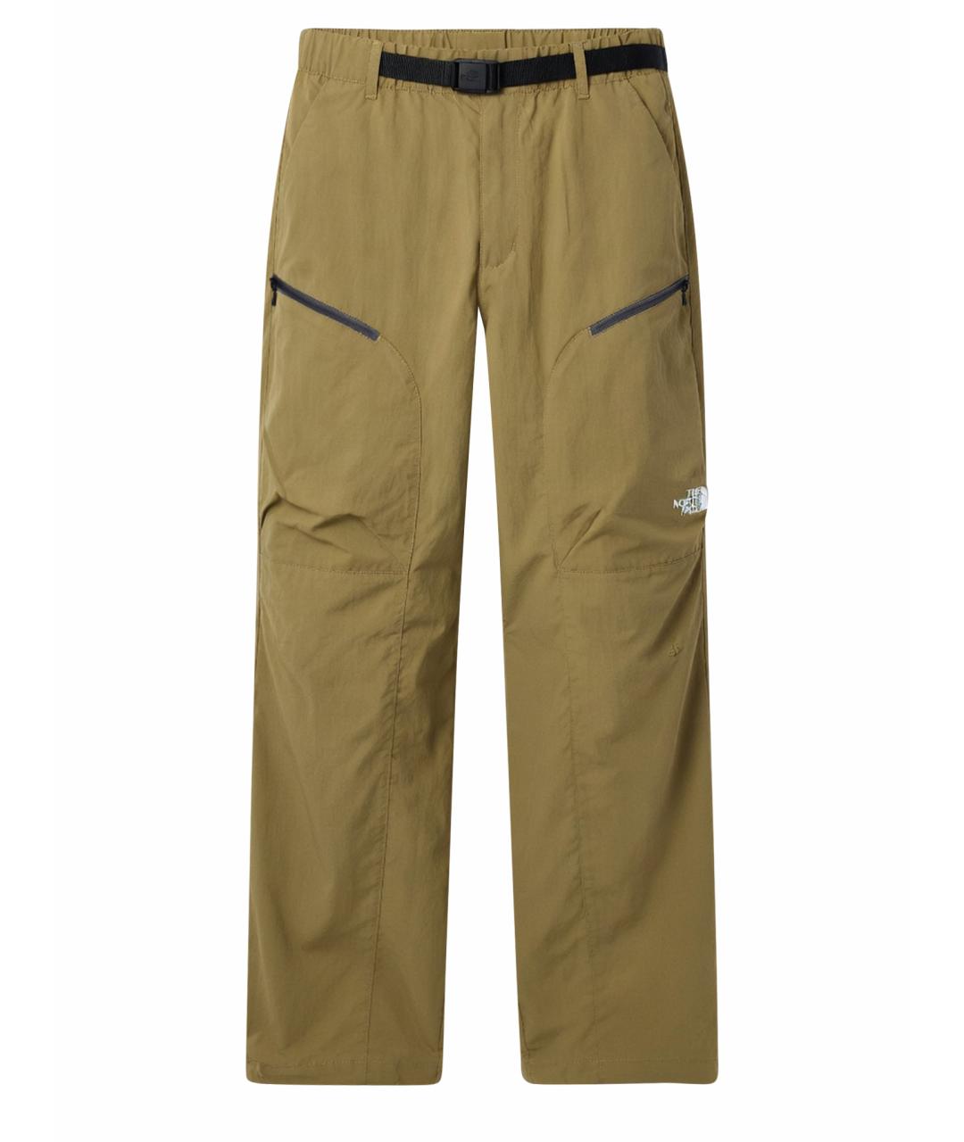 THE NORTH FACE Зеленые полиамидовые повседневные брюки, фото 1