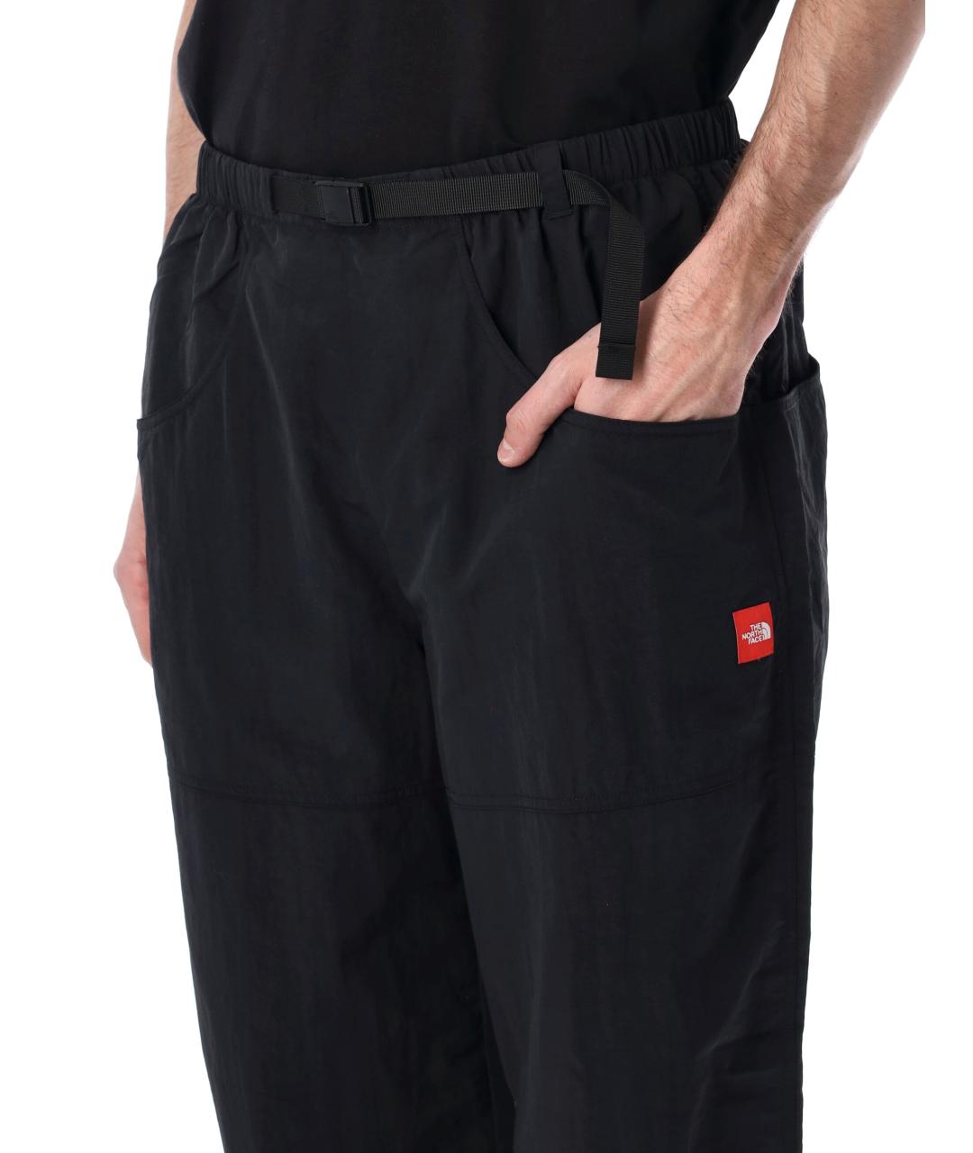 THE NORTH FACE Черные полиамидовые повседневные брюки, фото 3