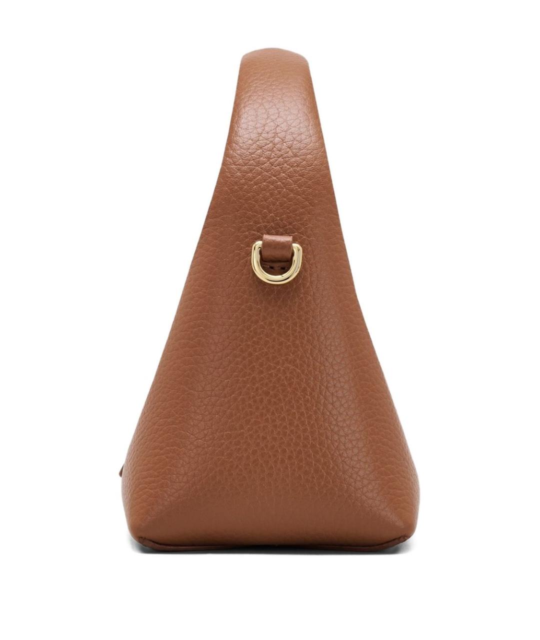 MARC JACOBS Коричневая кожаная сумка через плечо, фото 2