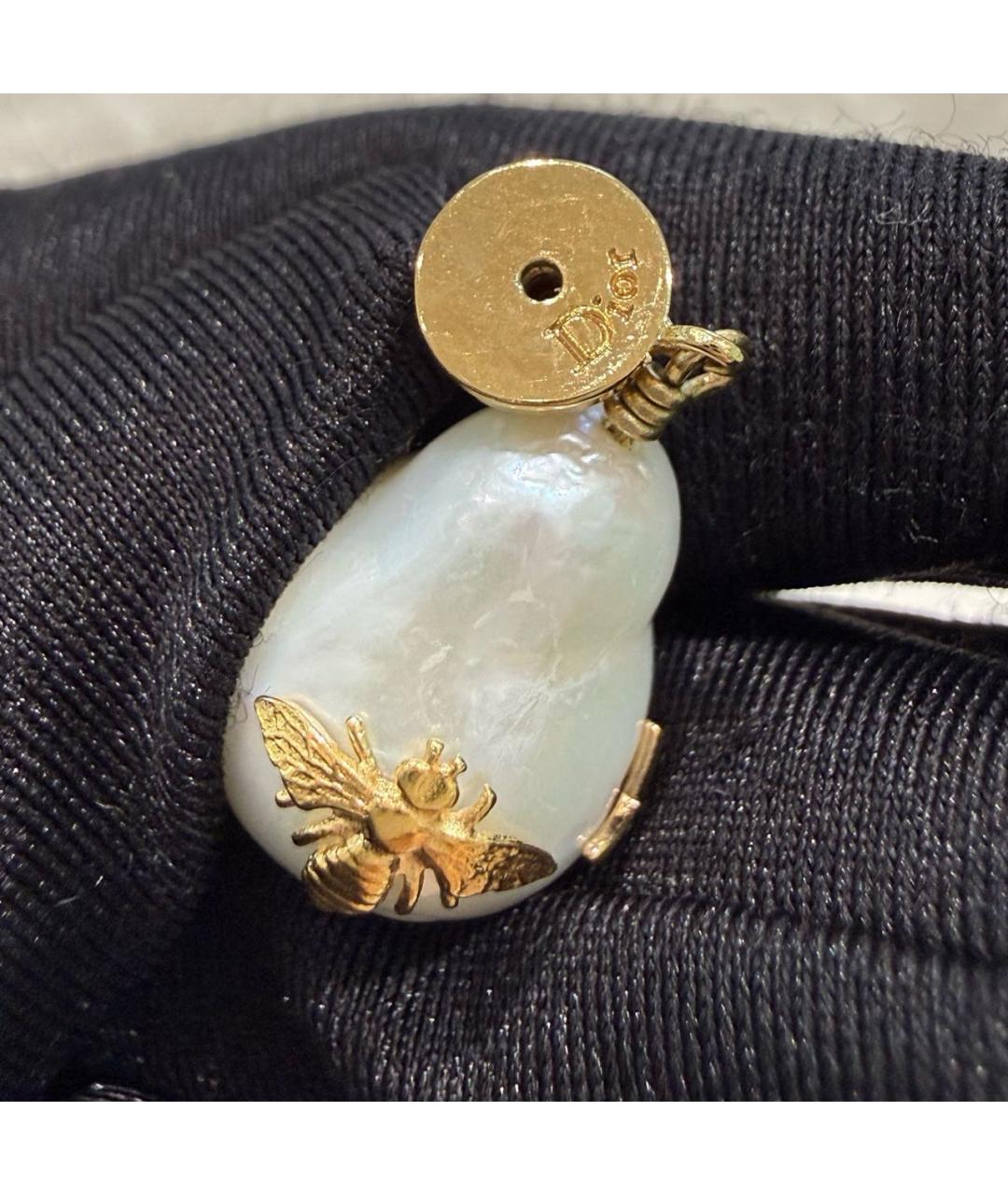 CHRISTIAN DIOR Золотые серьги, фото 6