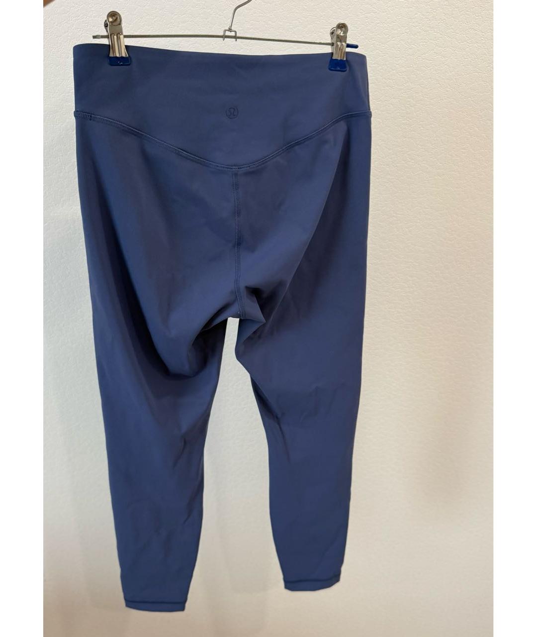 Lululemon Фиолетовые синтетические леггинсы и велосипедки, фото 3