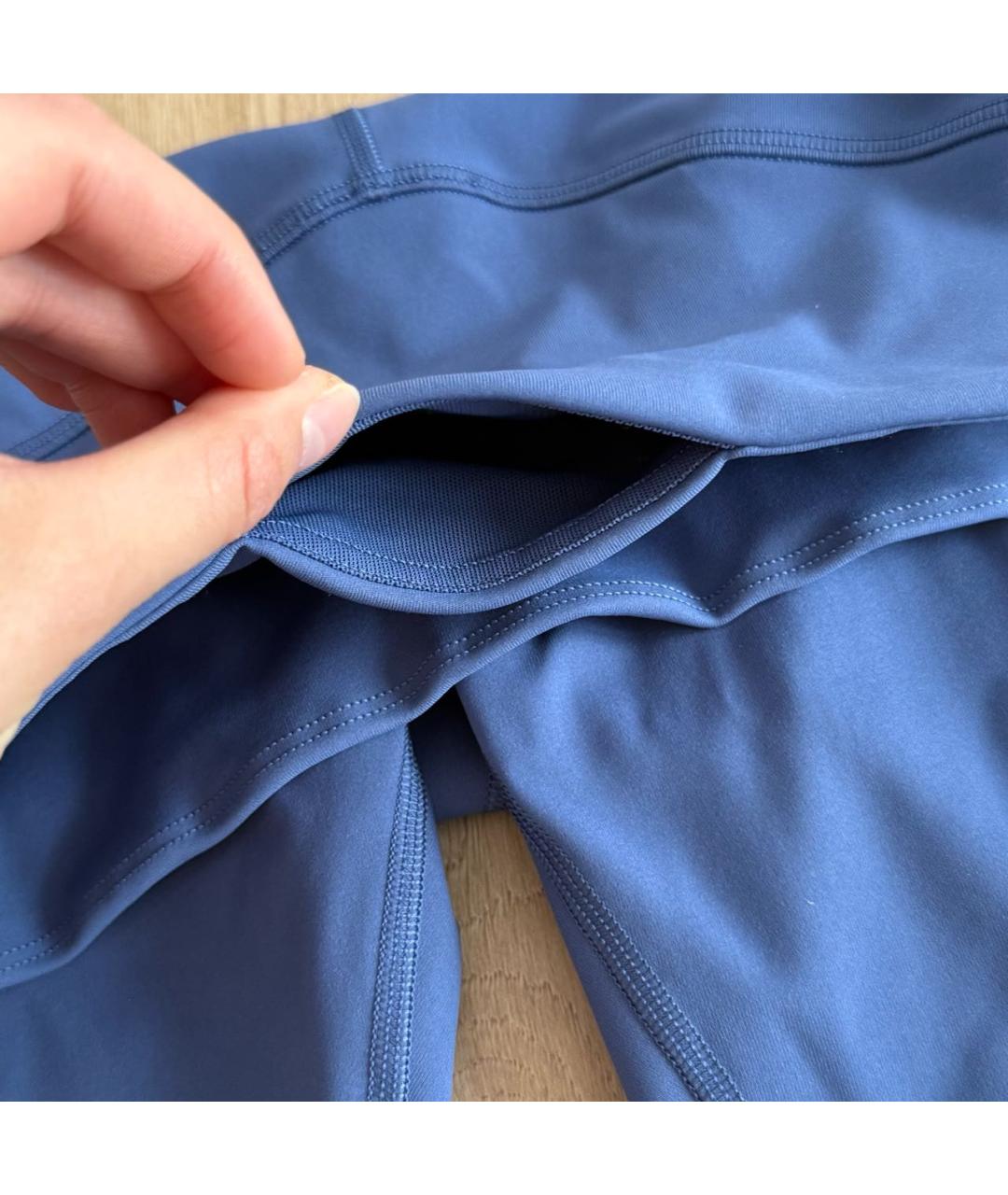 Lululemon Фиолетовые синтетические леггинсы и велосипедки, фото 8