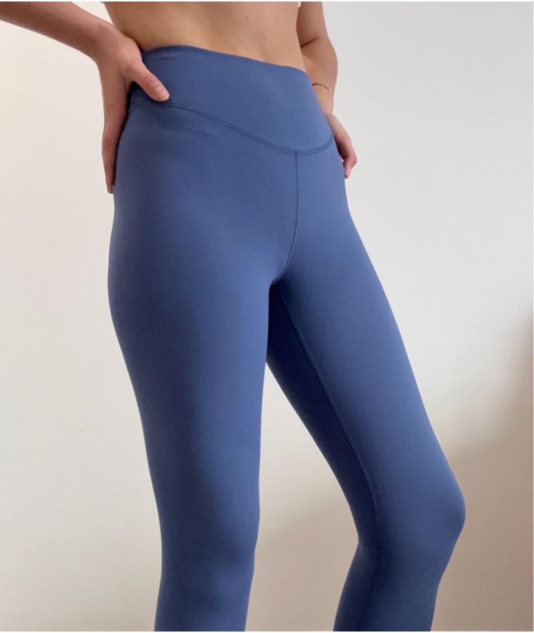 Lululemon Фиолетовые синтетические леггинсы и велосипедки, фото 2