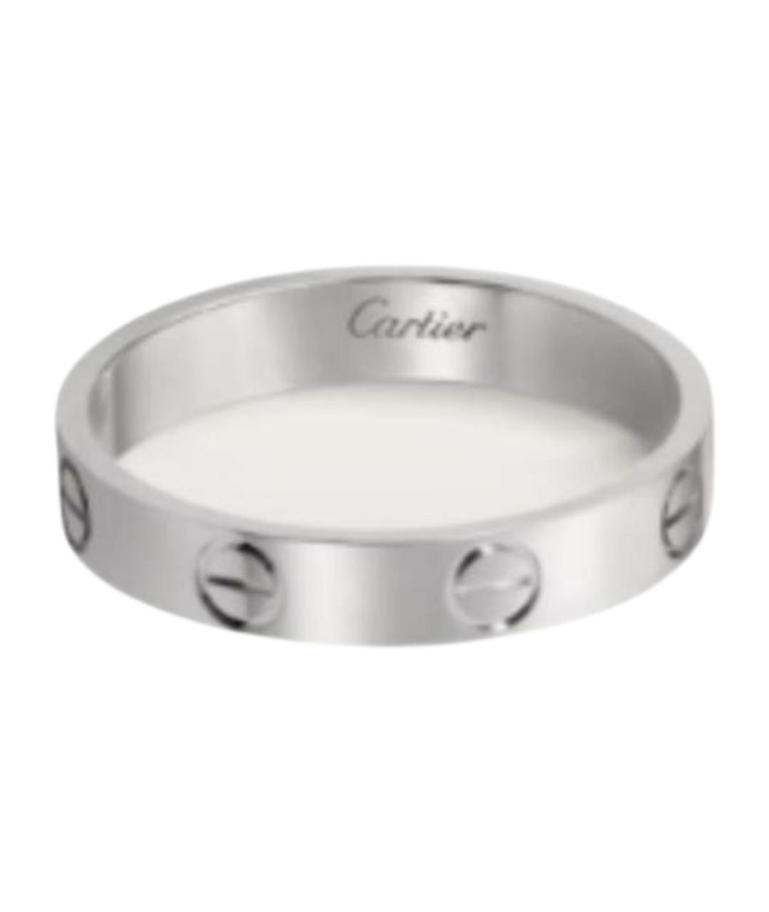 CARTIER Серебряное кольцо из белого золота, фото 1