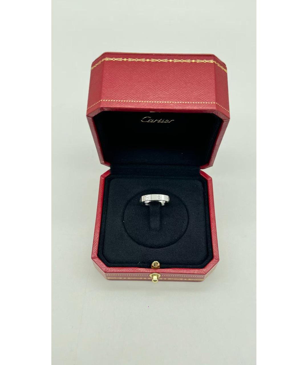 CARTIER Серебряное кольцо из белого золота, фото 2