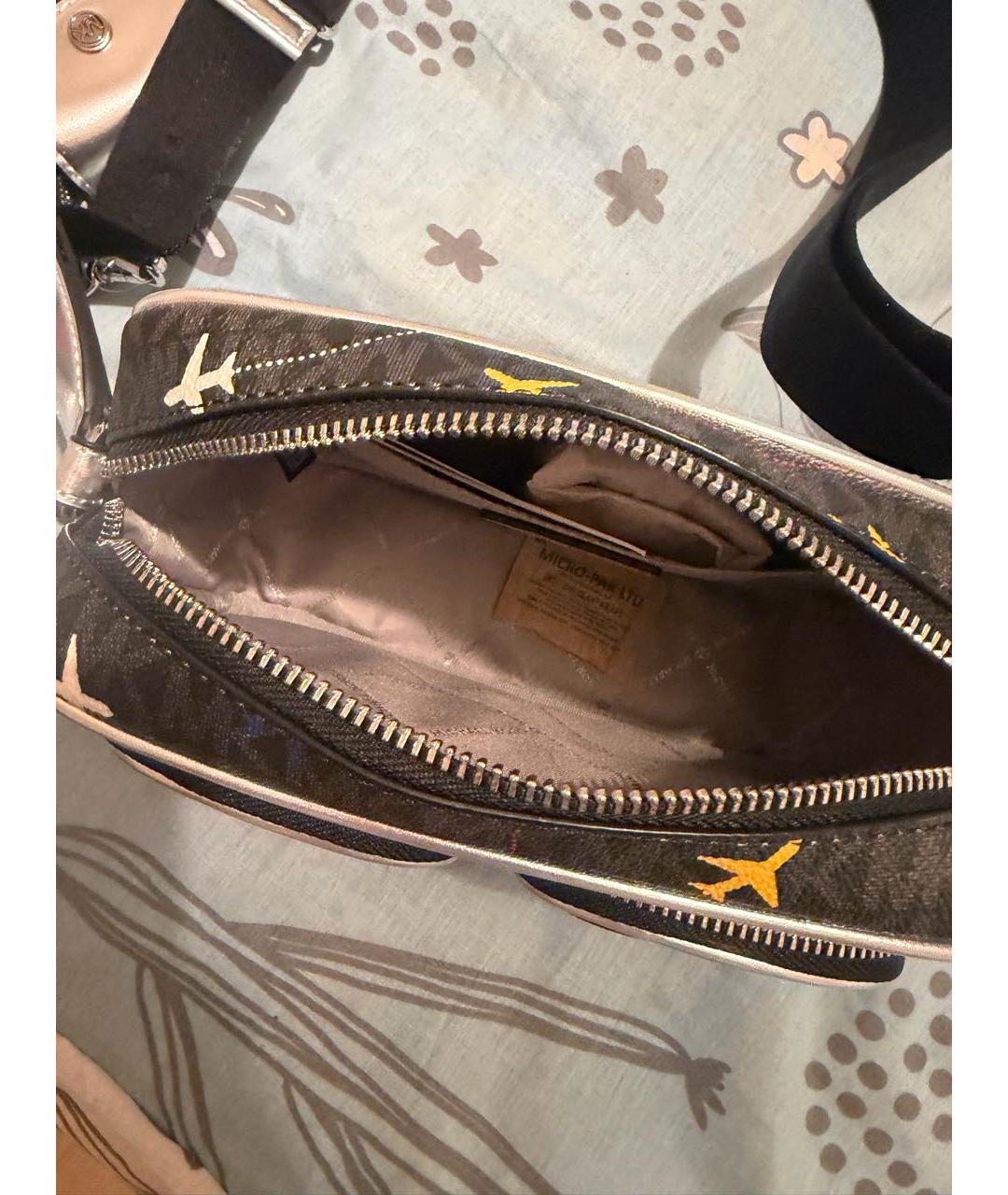 MICHAEL KORS Черная сумка через плечо, фото 2